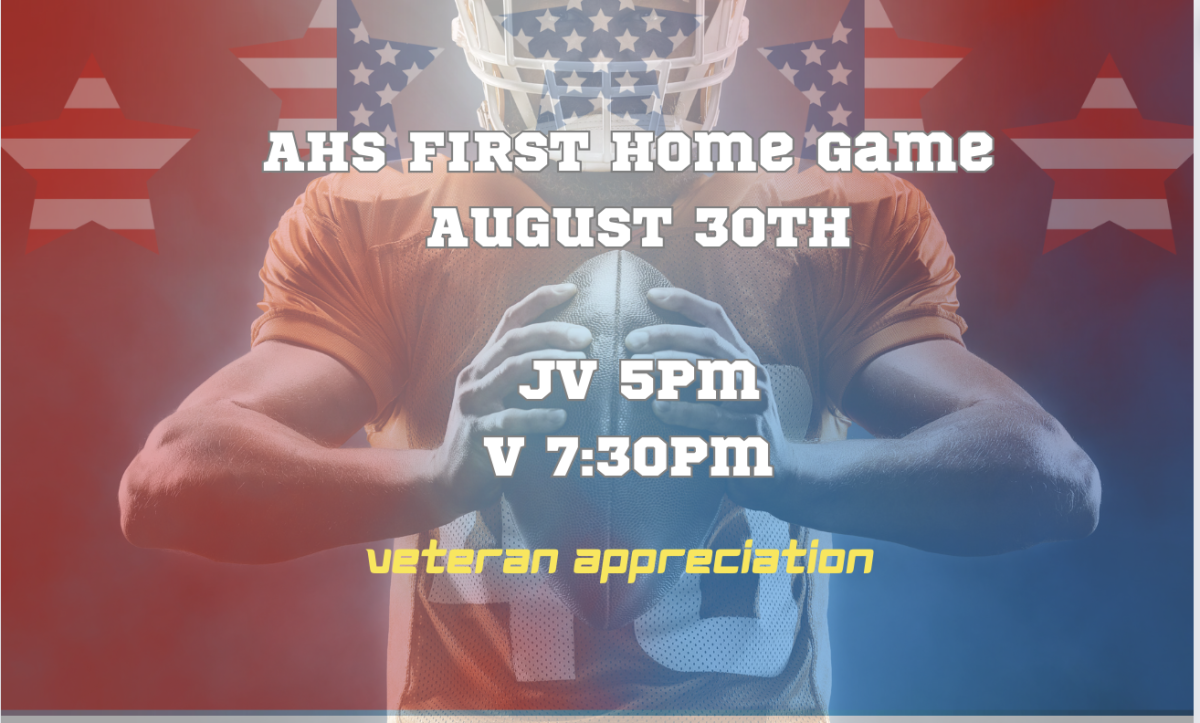 AHS First Home Football Game!