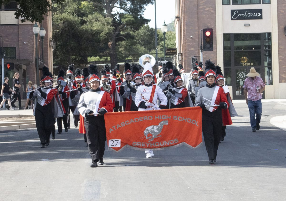 AHS Marching Band Senior night & Atascadero Colony days