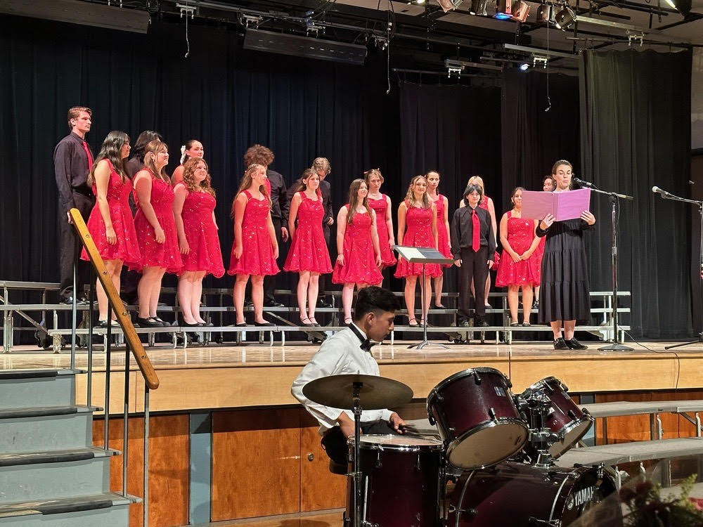 AHS Chamber Choir sings "Time" by Jennifer Lucy Cook, arr. Kerry Marsh