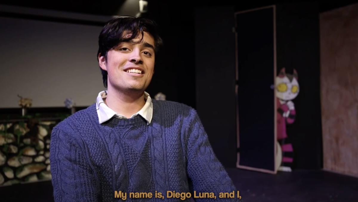 Snapshot from Diego Lunas interview about his creation, Monsty