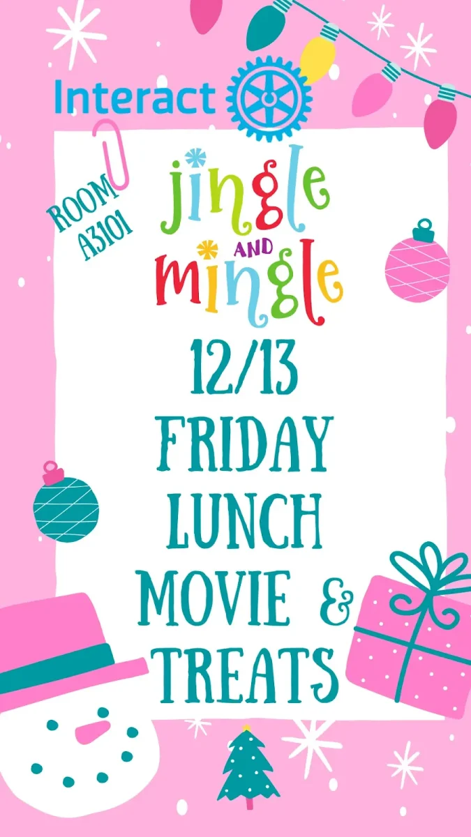 Interact Club Jingle and Mingle 12/13 lunch