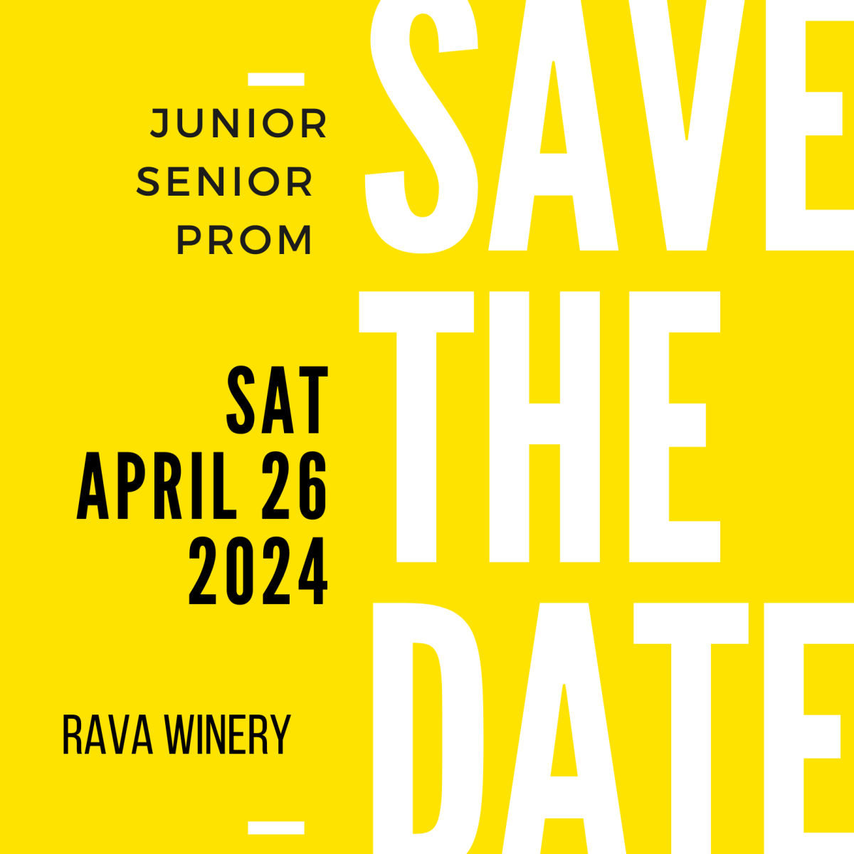 PROM - Save the Date