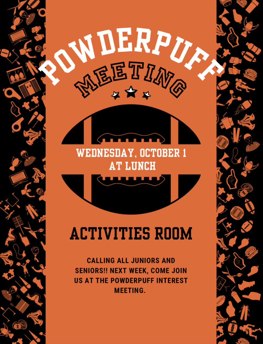 POWDERPUFF MEETING and GUYS CHEER