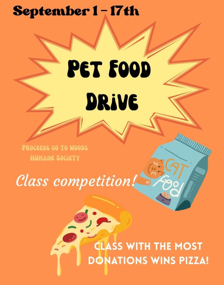 Pet Food Drive - Proceeds go to Woods Humane Society