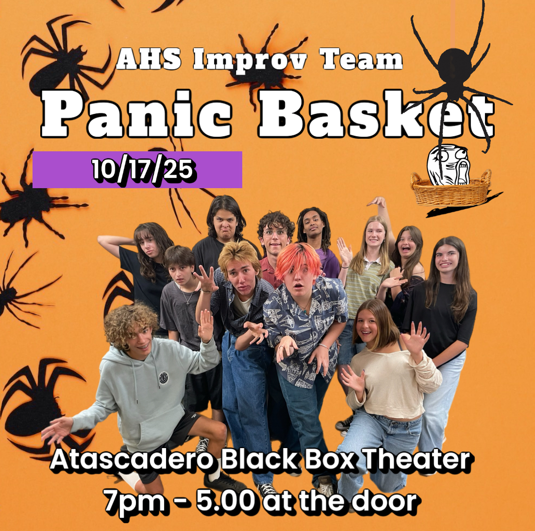 AHS Improv Team, Panic Basket Performance!