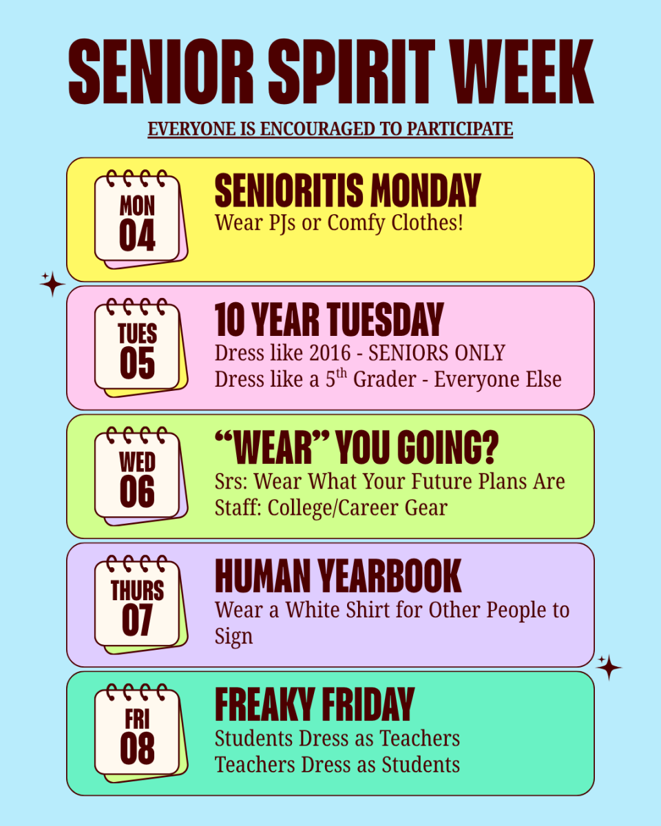Senior spirit week!